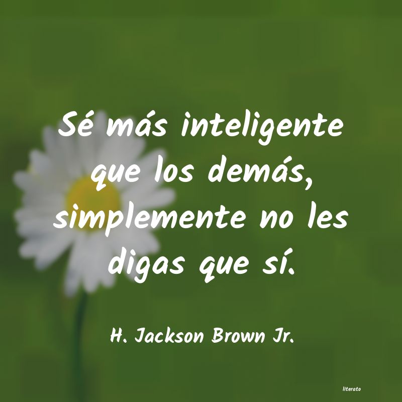 frases de H. Jackson Brown Jr.