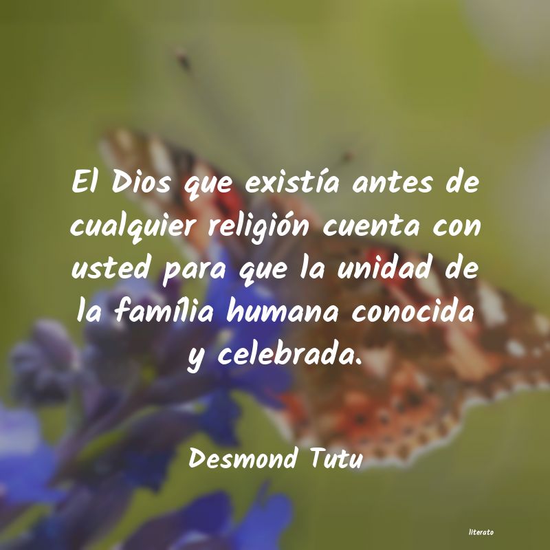 Frases de Desmond Tutu