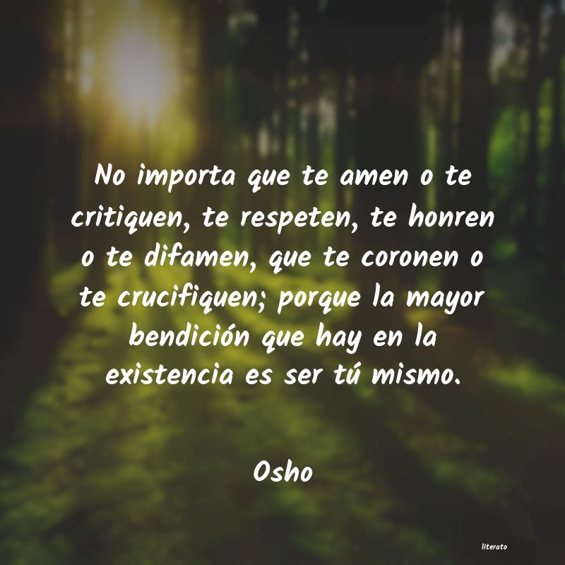 Frases de Osho