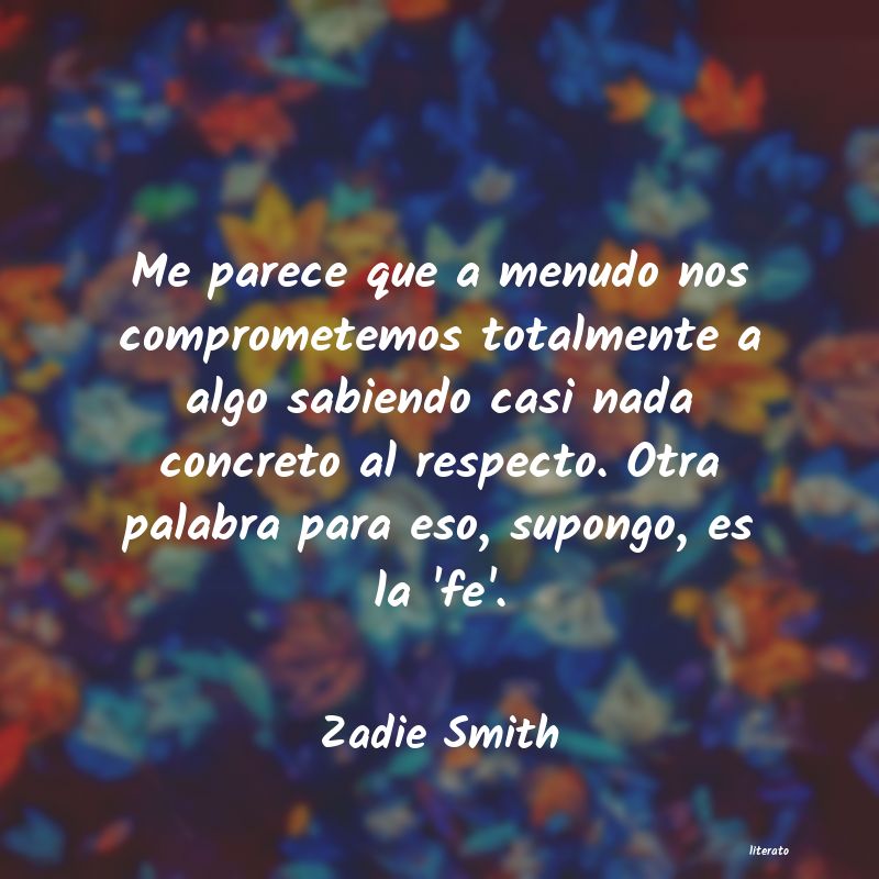 Frases de Zadie Smith