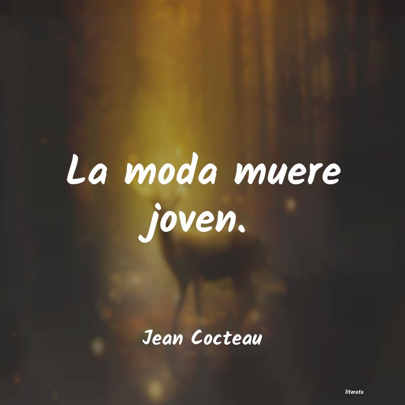 Frases de Jean Cocteau