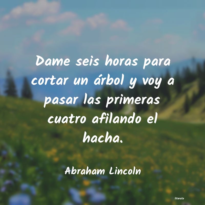 Frases de Abraham Lincoln