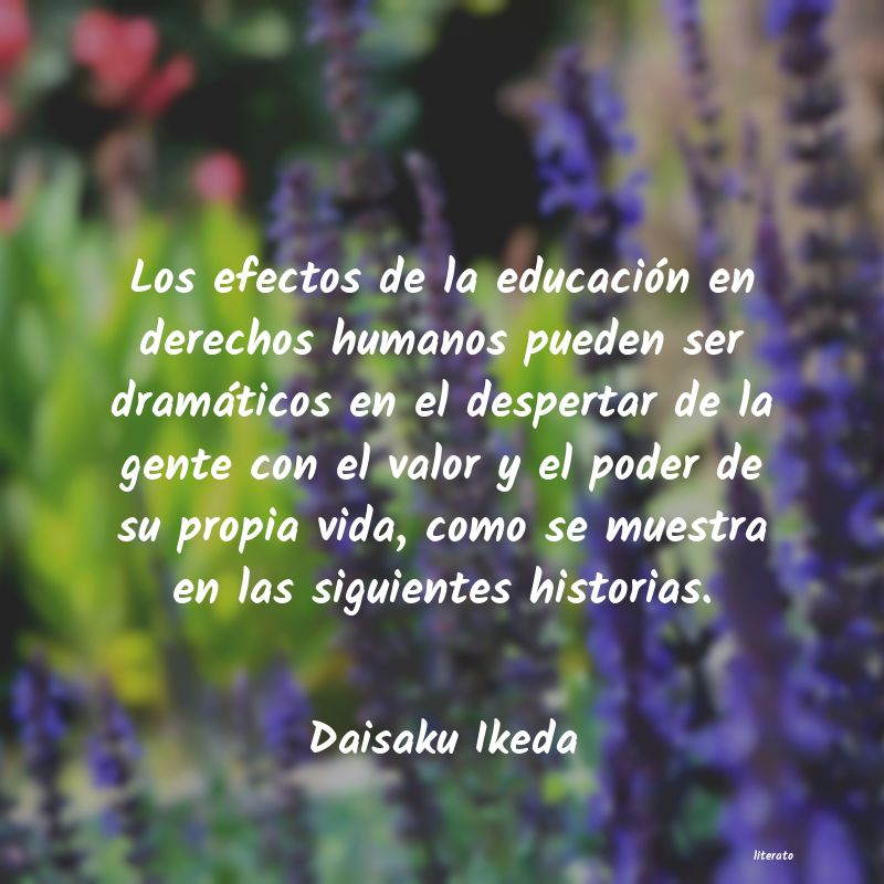 Frases de Daisaku Ikeda