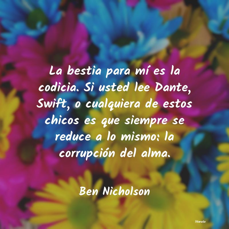 Frases de Ben Nicholson