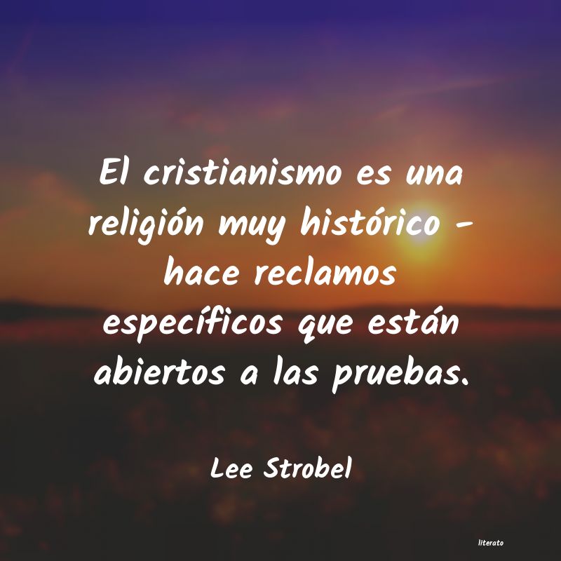 frases de Lee Strobel