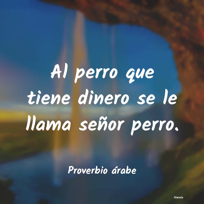 Frases de Proverbio árabe