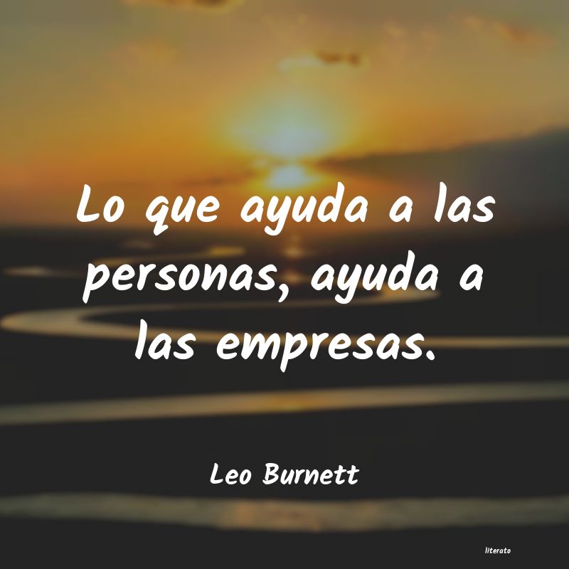 Frases de Leo Burnett