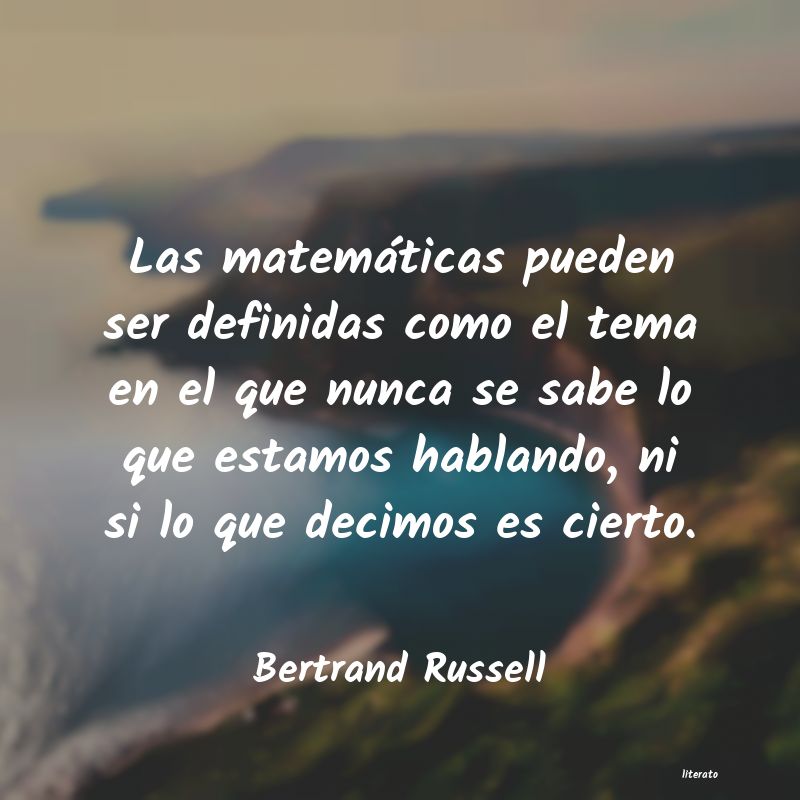 Frases de Bertrand Russell