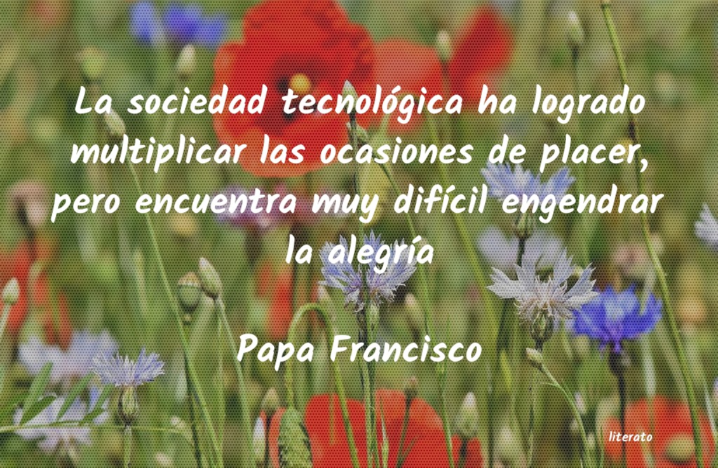 Frases de Papa Francisco