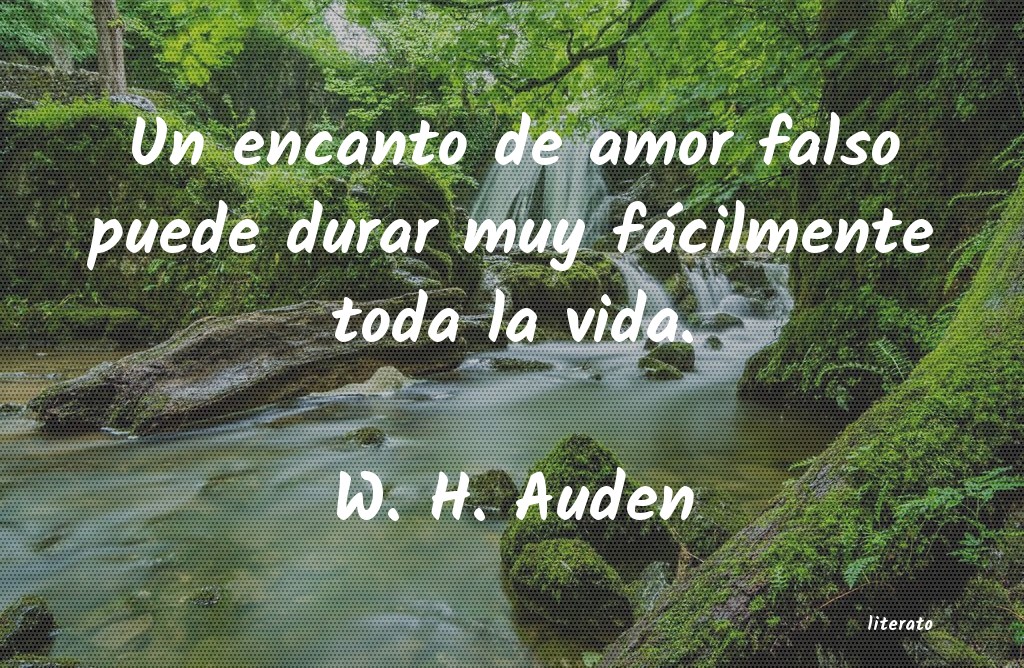 frases de W. H. Auden