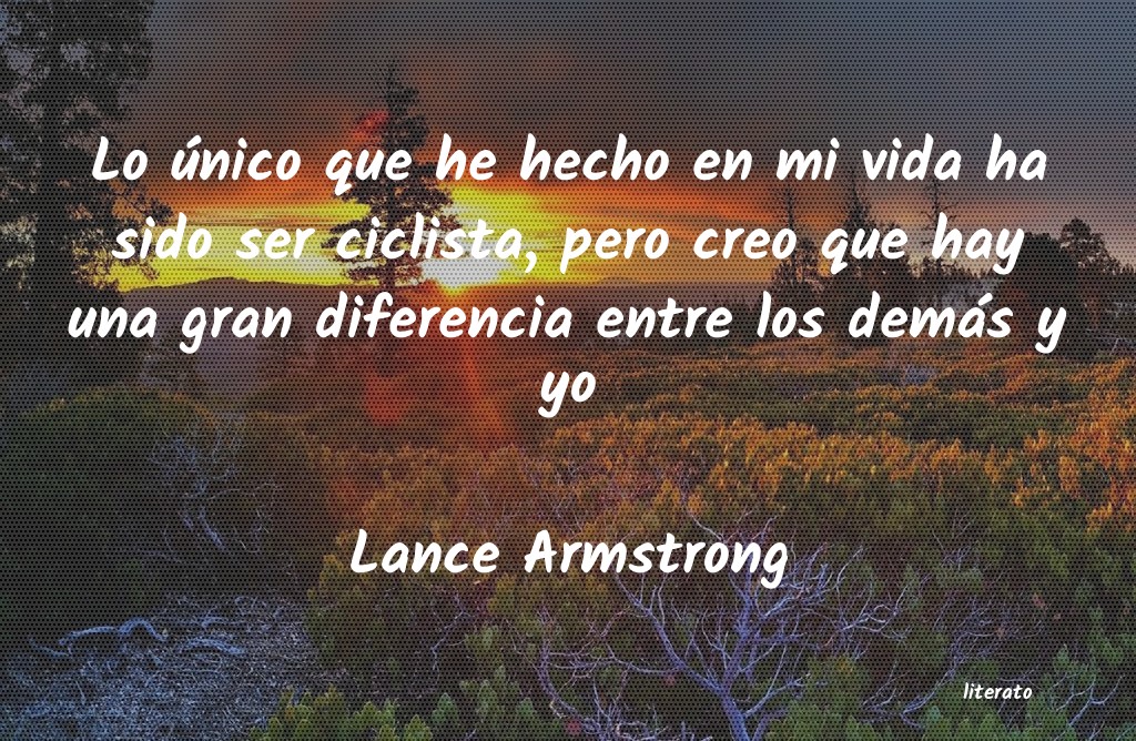 Frases de Lance Armstrong