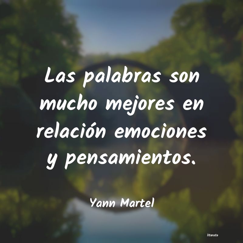 Frases de Yann Martel