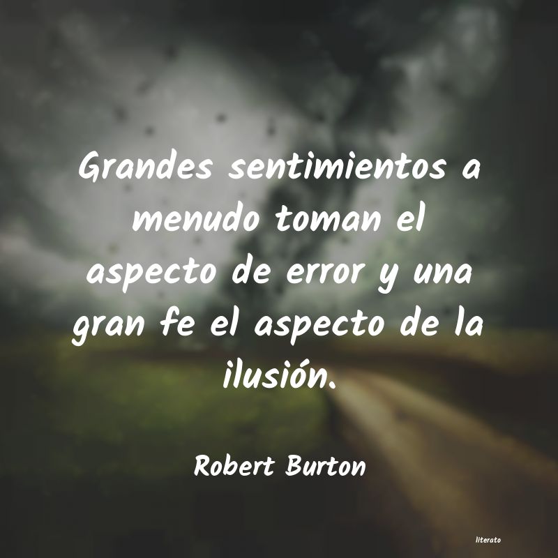 frases de Robert Burton