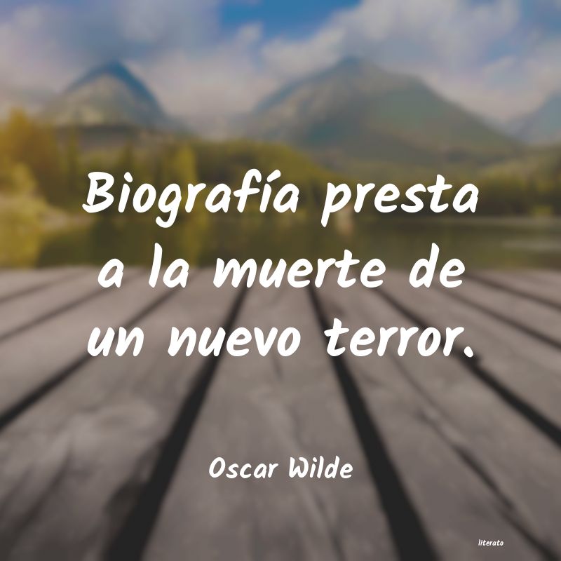 frases de Oscar Wilde