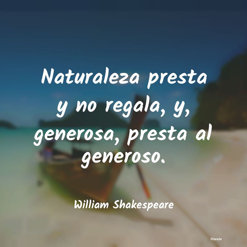 Frases de William Shakespeare