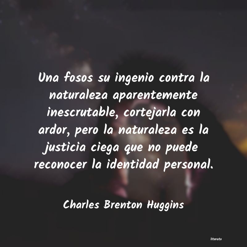 frases de Charles Brenton Huggins