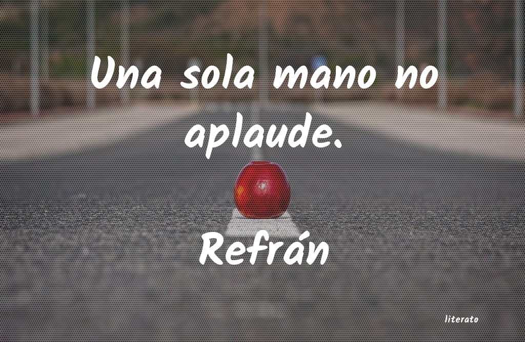 Frases de Refrán