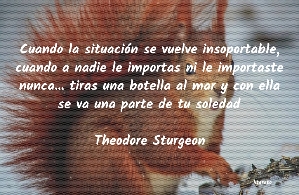 Frases de Theodore Sturgeon