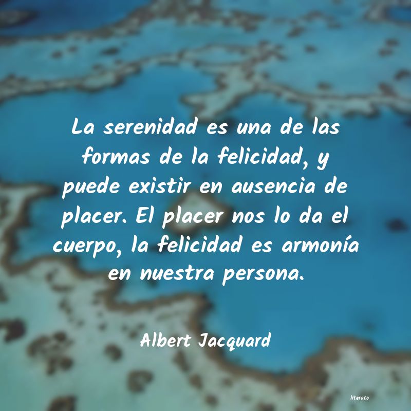 Frases de Albert Jacquard