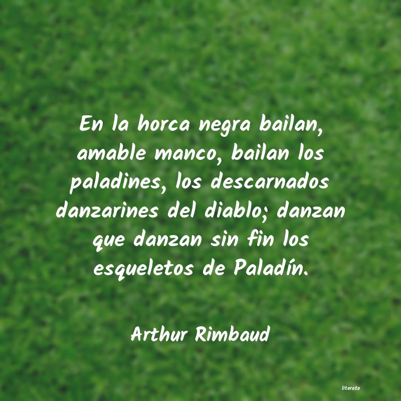 frases de Arthur Rimbaud