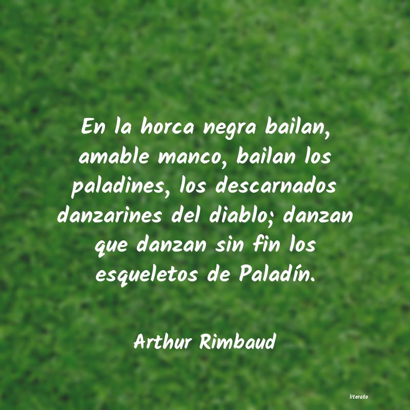 Frases de Arthur Rimbaud