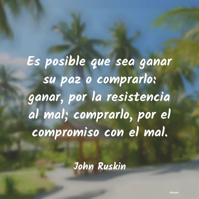 frases de John Ruskin