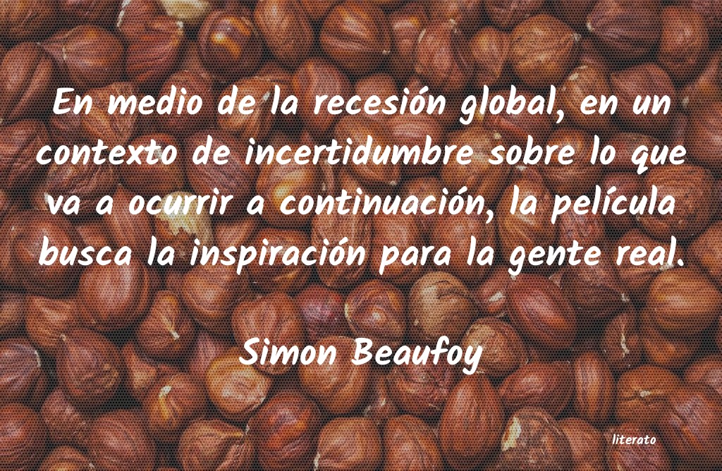 frases de Simon Beaufoy