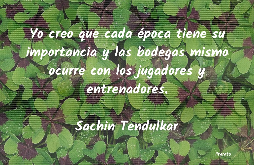 Frases de Sachin Tendulkar