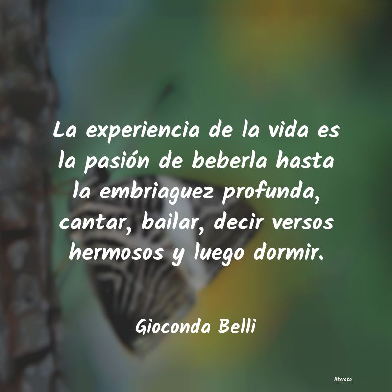 Frases de Gioconda Belli