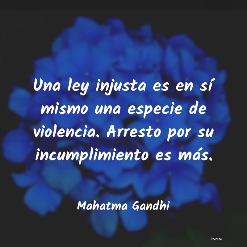 frases de Mahatma Gandhi