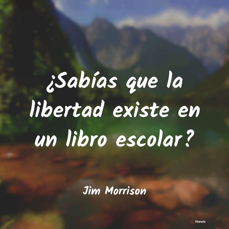 Frases de Jim Morrison