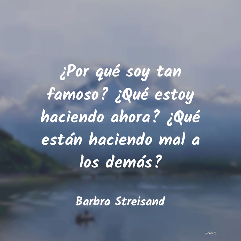frases de Barbra Streisand