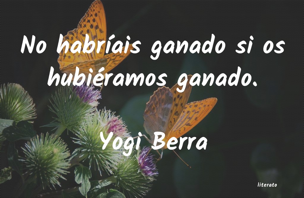 Frases de Yogi Berra