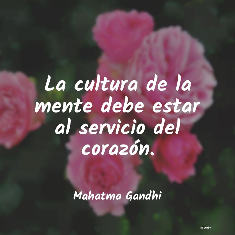 Frases de Mahatma Gandhi