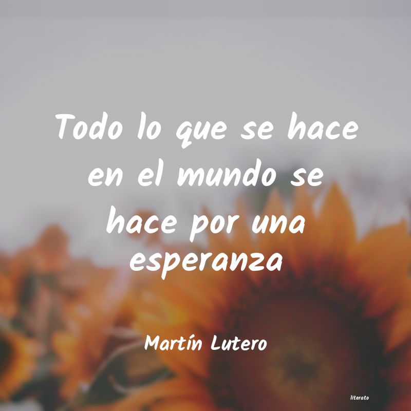 Frases de Martín Lutero