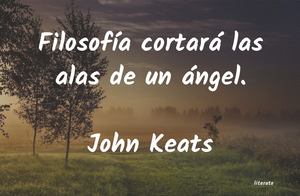 Frases de John Keats