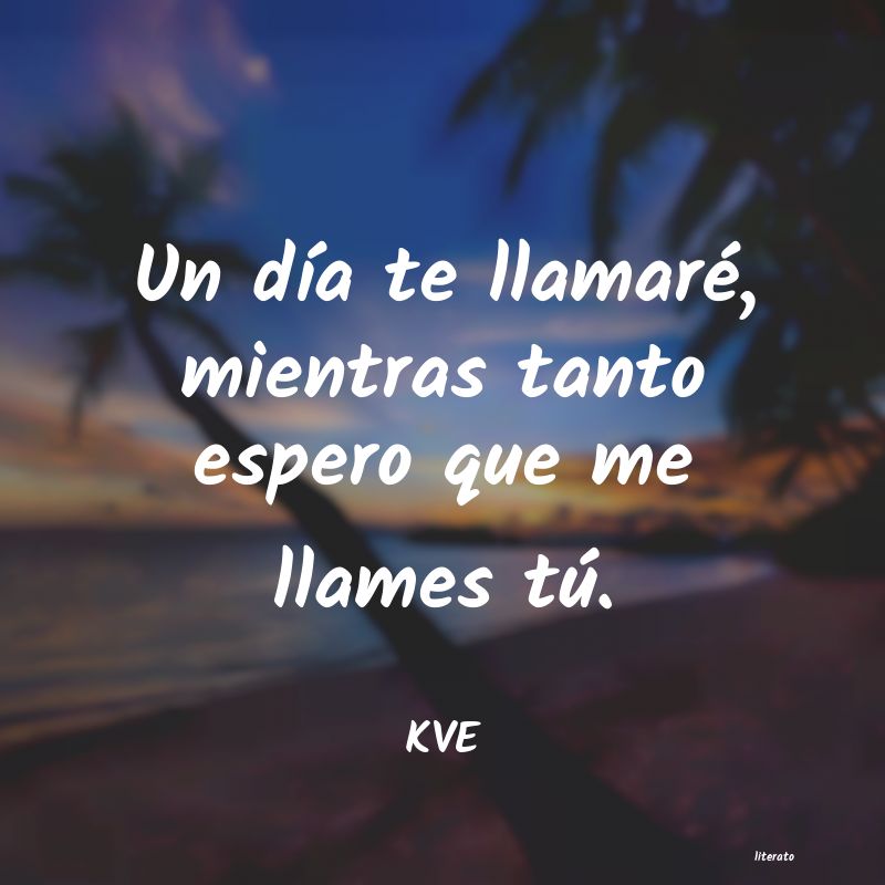 frases de KVE