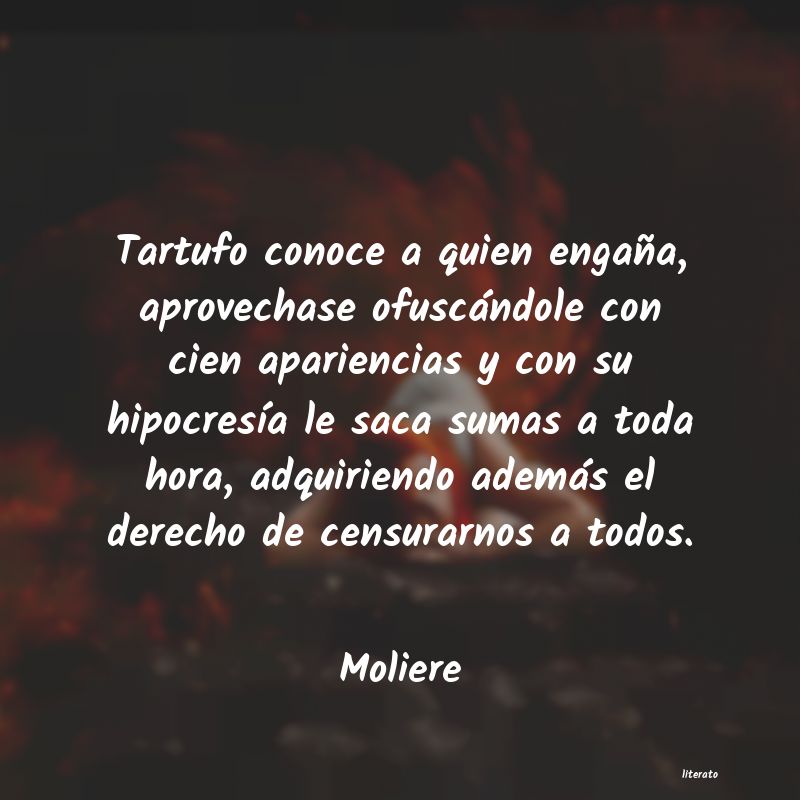 Frases de Moliere