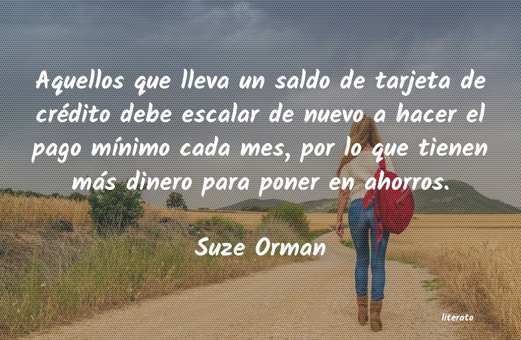 frases de Suze Orman