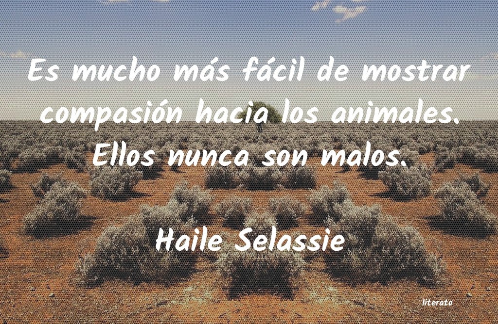 Frases de Haile Selassie