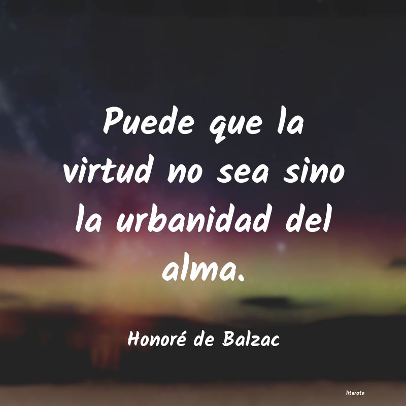 Frases de Honoré de Balzac