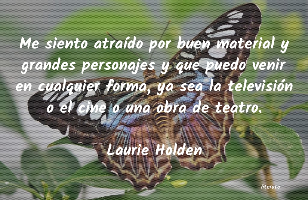 Frases de Laurie Holden