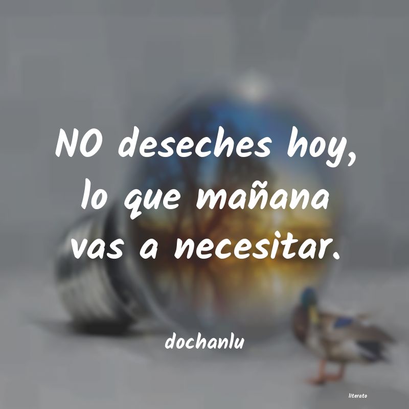 Frases de dochanlu