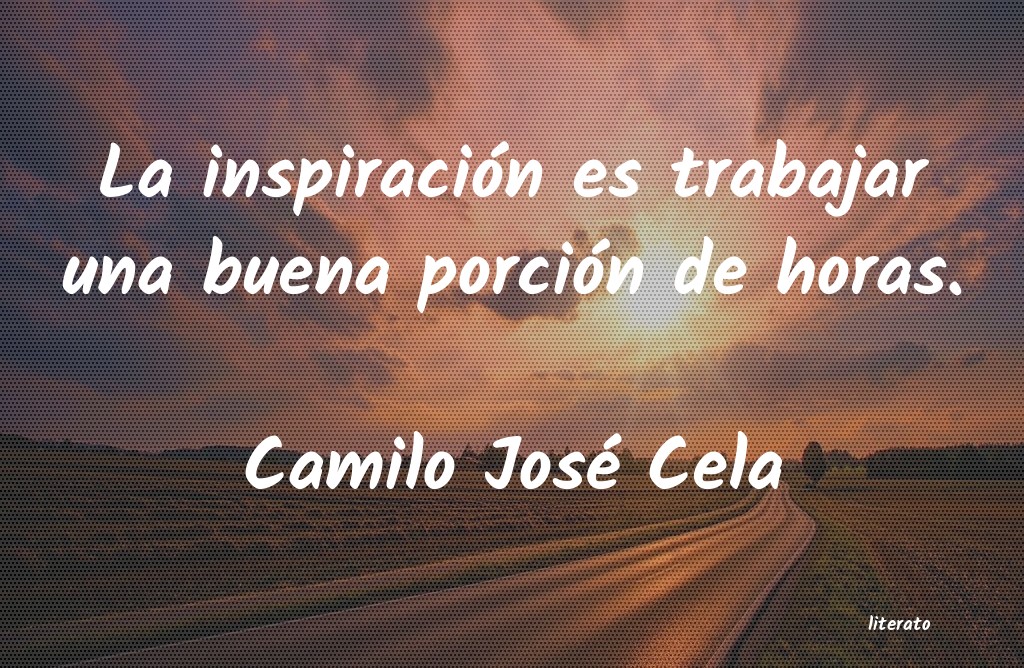 Frases de Camilo José Cela