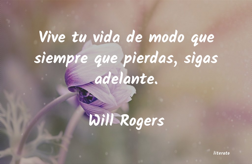 Frases de Will Rogers