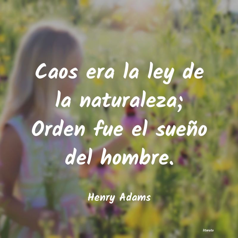 Frases de Henry Adams