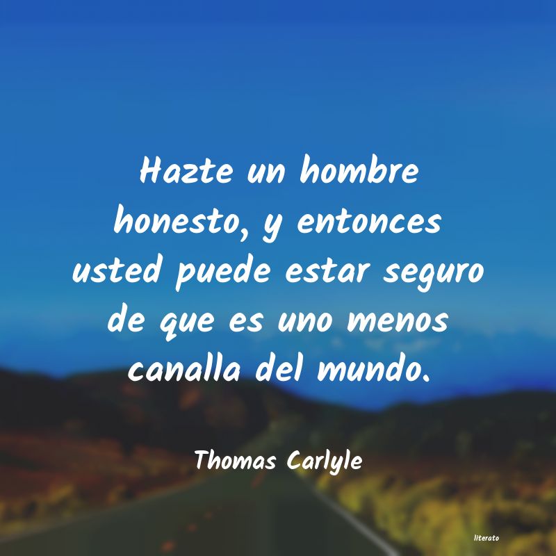 frases de Thomas Carlyle