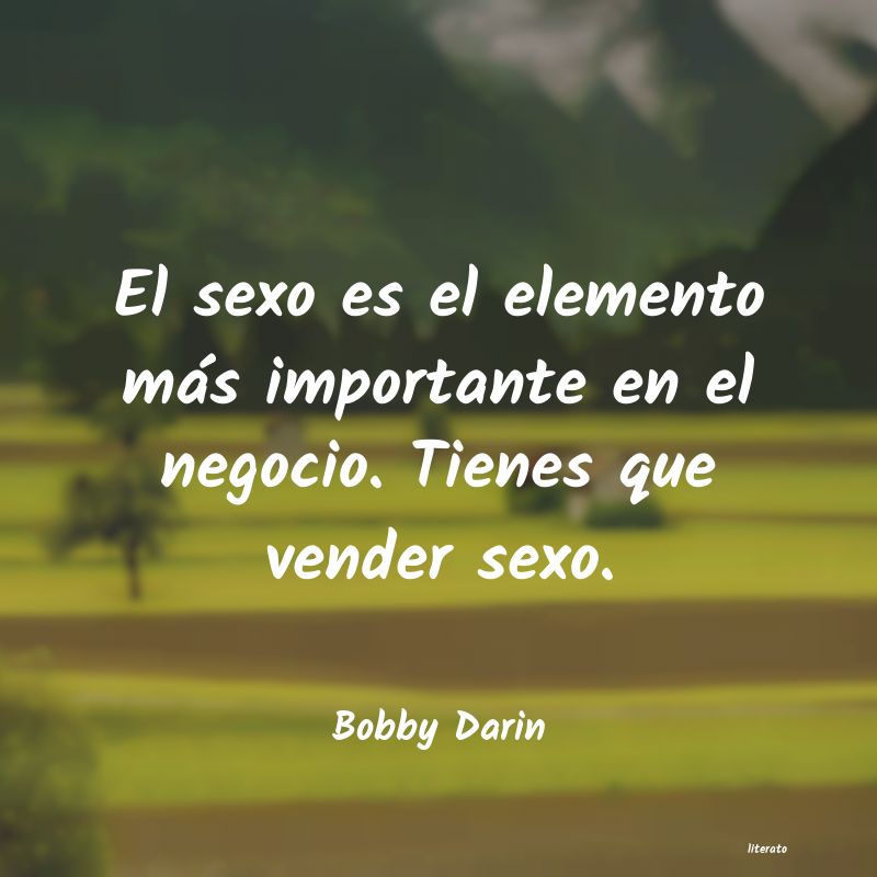 Frases de Bobby Darin