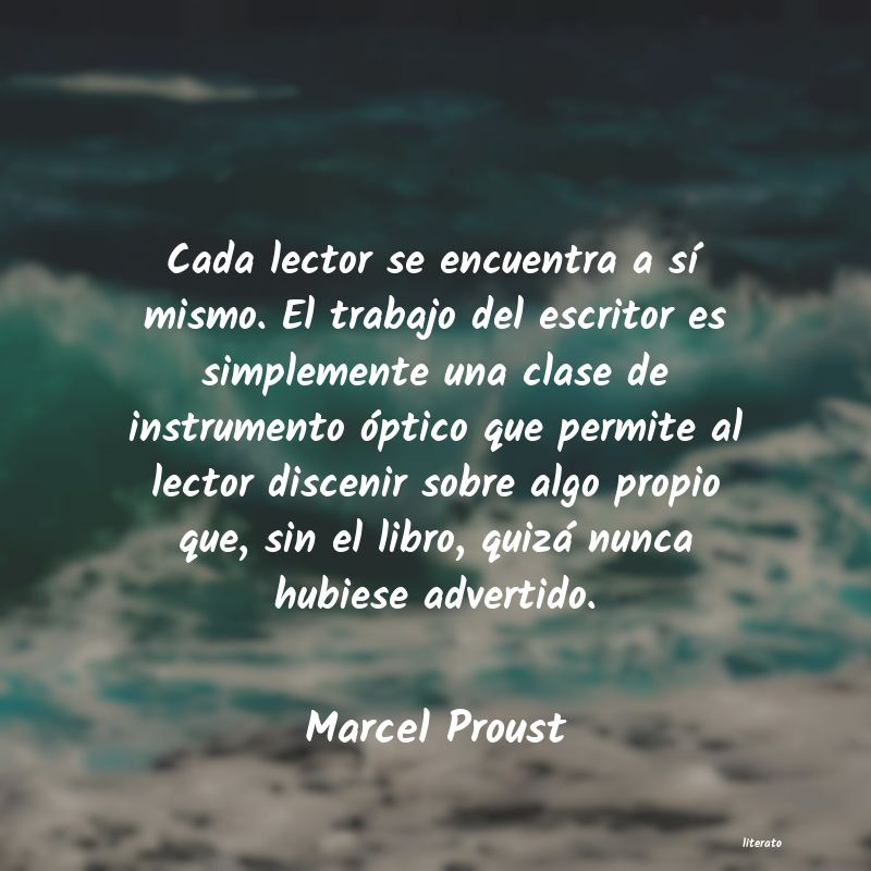 Frases de Marcel Proust