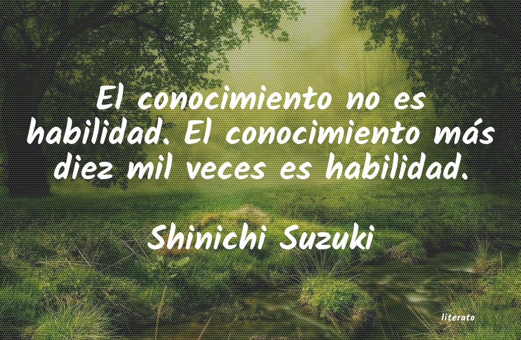 frases de Shinichi Suzuki